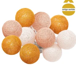 Conjunto de 10 bolas led