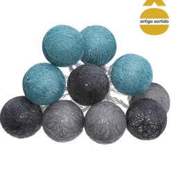 Conjunto de 10 bolas led