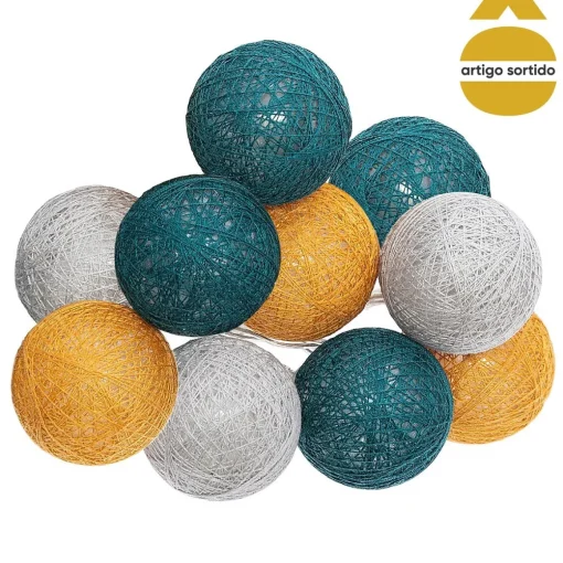 Conjunto de 10 bolas led