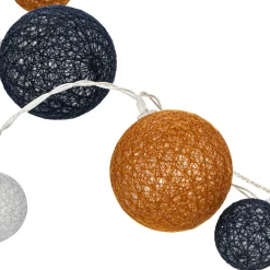 Conjunto de 20 bolas led multicolor
