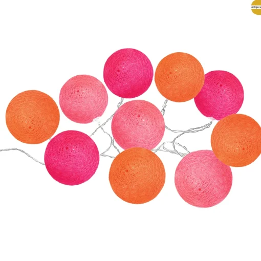 Conjunto de 10 Bolas LED Solar