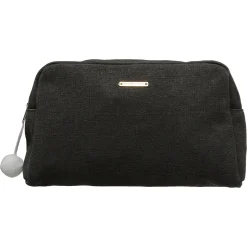 Conjunto de 2 bolsas de higiene cinza escuro