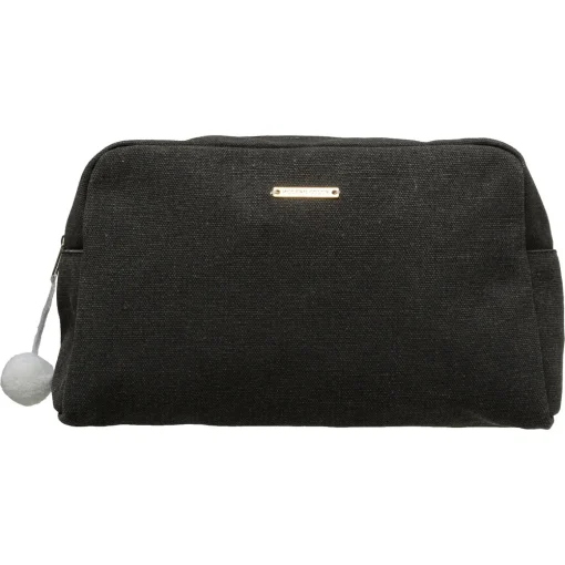 Conjunto de 2 bolsas de higiene cinza escuro
