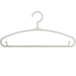 Conjunto de 6 cabides cinza