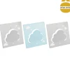 Conjunto de 3 cabides NUVEM