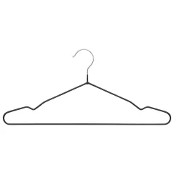 Conjunto De 5 Cabides Preto De Metal