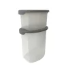Conjunto de 2 caixas com tampa 0,5l/1l