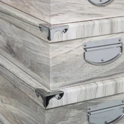 Conjunto de 6 caixas de arrumação SAUVAGE