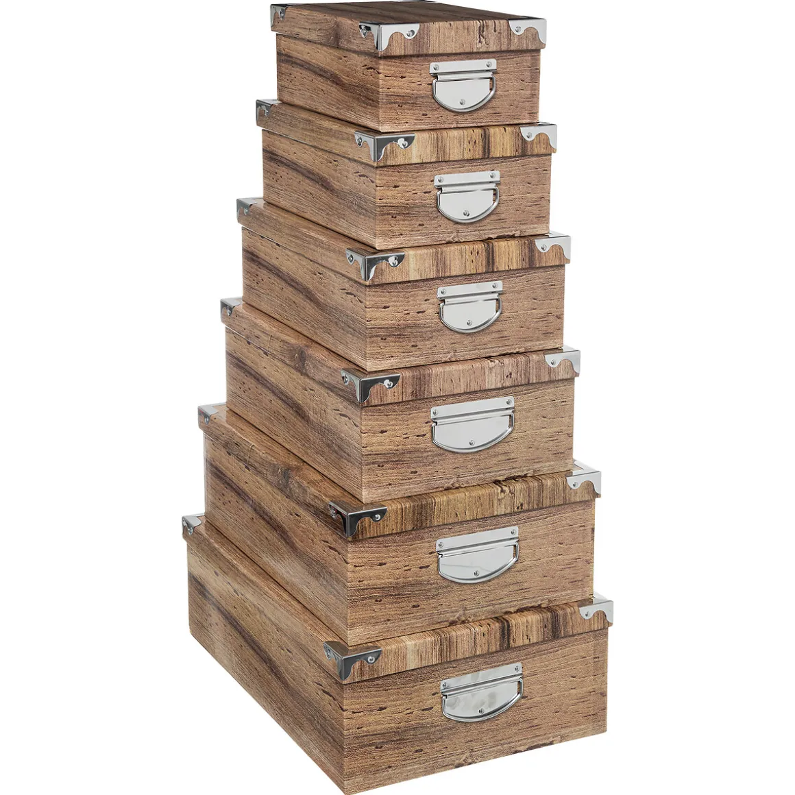 Conjunto de 6 caixas de arrumação SAUVAGE