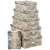 Conjunto de 6 caixas estampadas GREEN HARMONY