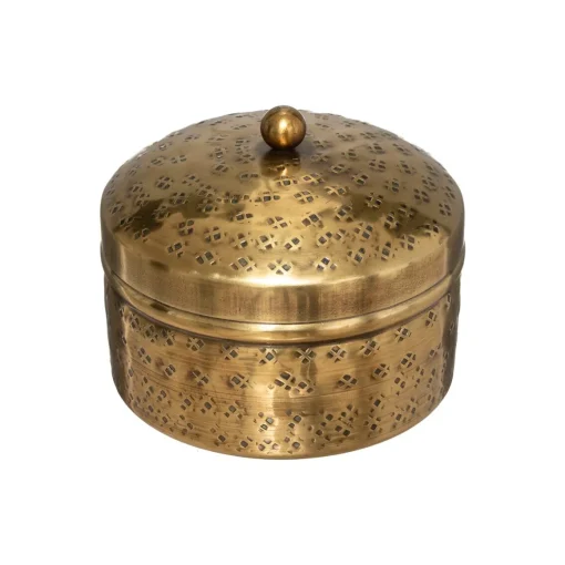 Conjunto de 2 caixas OASIS decorativas douradas