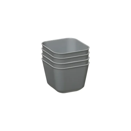 Conjunto de 4 caixas organizadoras