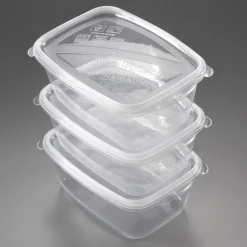 Conjunto de 3 caixas rectangulares 1,2l