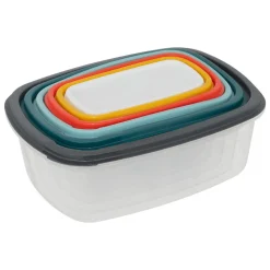 Conjunto de 6 caixas retangulares