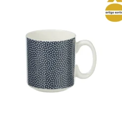 Conjunto de 4 canecas com suporte 26cl