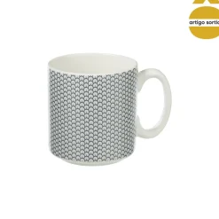 Conjunto de 4 canecas com suporte 26cl