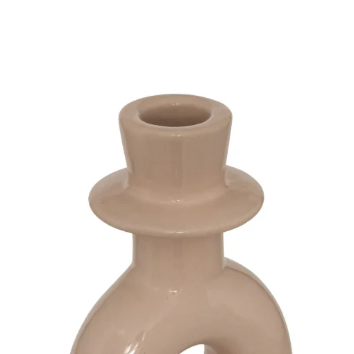 Conjunto de 2 castiçais MALA em cerâmica 18/25cm