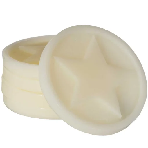 Conjunto de 5 ceras aromáticas baunilha