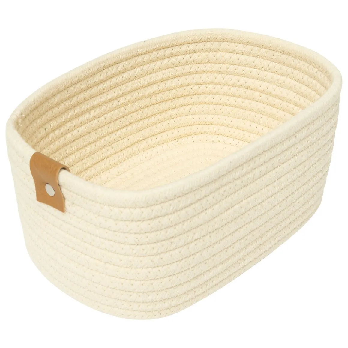 Conjunto de 3 cestos de arrumação bege DUO