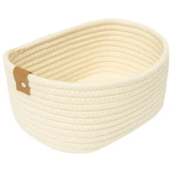 Conjunto de 3 cestos de arrumação bege DUO