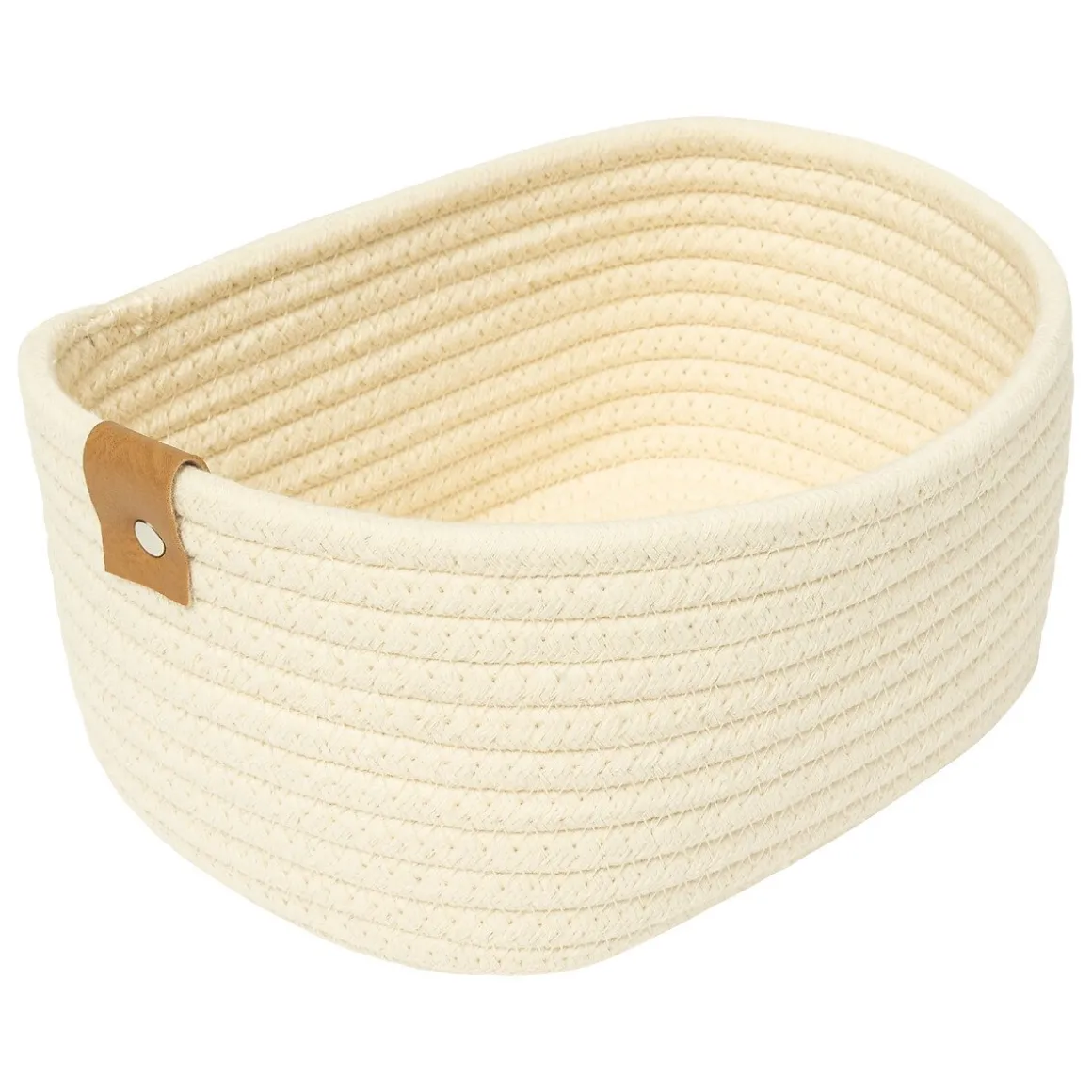 Conjunto de 3 cestos de arrumação bege DUO