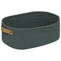 Conjunto de 3 cestos de arrumação verde DUO