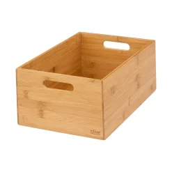 Conjunto de 3 cestos em bambu