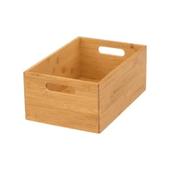 Conjunto de 3 cestos em bambu