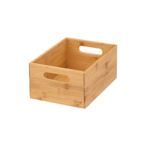 Conjunto de 3 cestos em bambu