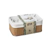 Conjunto de 3 cestos em bambu