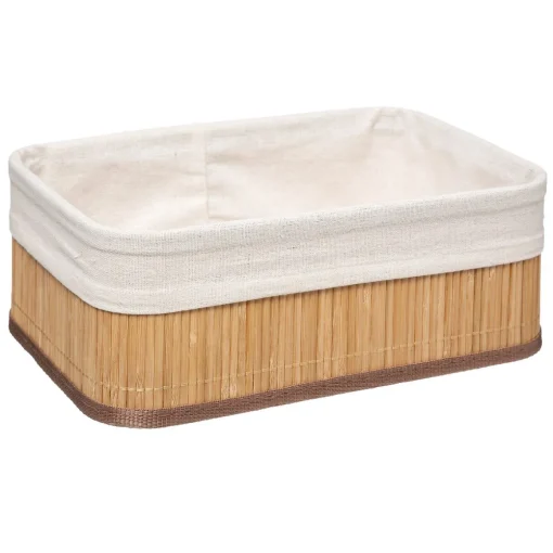Conjunto de 3 cestos em bambu