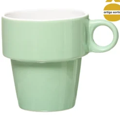 Conjunto de 6 chávenas coloridas