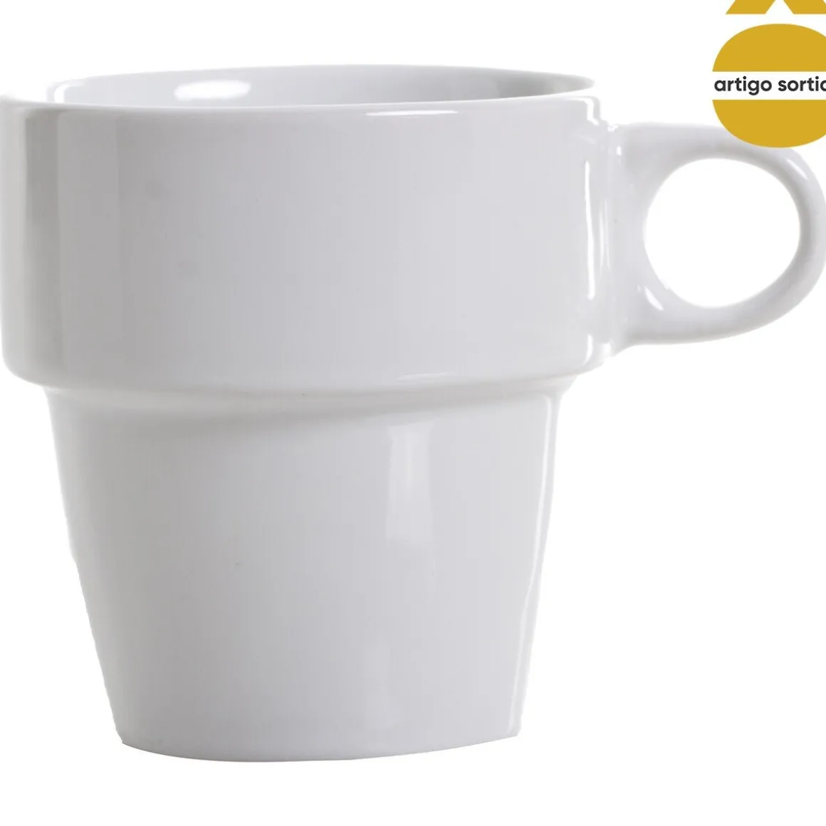 Conjunto de 6 chávenas coloridas