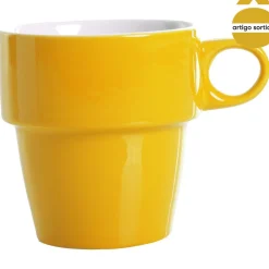 Conjunto de 6 chávenas coloridas