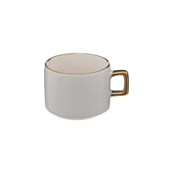 Conjunto de 4 chávenas de café ARY com suporte 17cl