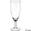 Conjunto de 12 copos de champanhe FIONA de vidro 15cl