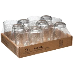 Conjunto de 12 copos de vidro 20cl