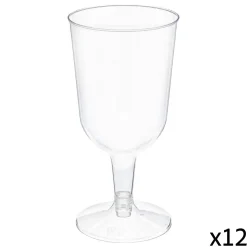 Conjunto de 12 copos reutilizáveis 15cl