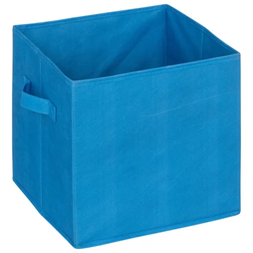 Conjunto de 2 cubos de arrumação astronauta azul 29x29cm