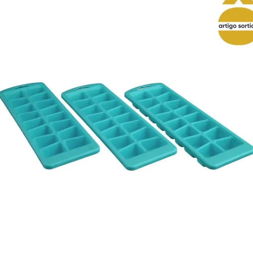 Conjunto de 3 cuvetes para gelo