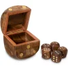 Conjunto de 5 dados FLOWER FACTORY