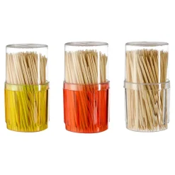 Conjunto de 3 embalegens de palitos