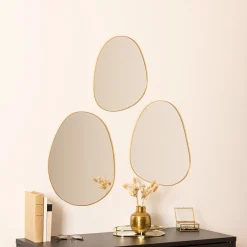 Conjunto de 3 espelhos de parede LIDA