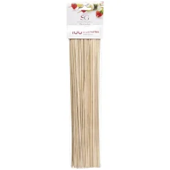 Conjunto de 100 espetos para barbecue