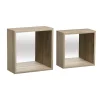 Conjunto de 2 estantes cubo FIXY