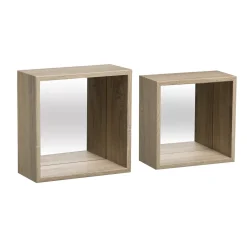 Conjunto de 2 estantes cubo FIXY
