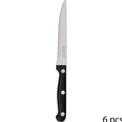 Conjunto de 6 facas para carne