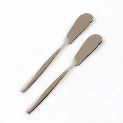 Conjunto de 2 facas para manteiga