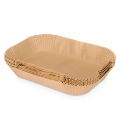 Conjunto de 50 formas de papel para fritadeira airfryer