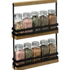 Conjunto de 10 frascos de especiarias